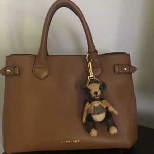 Medium Tan Burberry Bag
